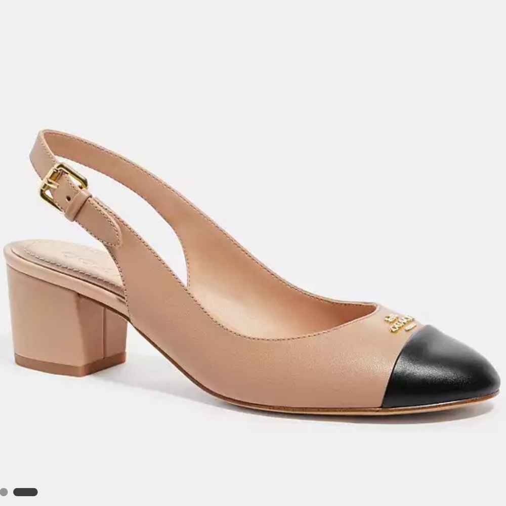 NWOB Coach Erica Slingback Heels Size 10